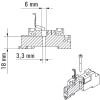 SDI 1CO F ECO - 7760056348, podstawka na szynę