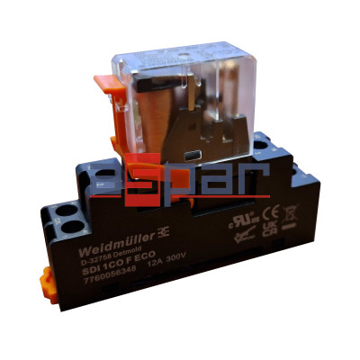 Przekaźnik kompletny, ZEST-DRI-LD-24DC-2CO-5A