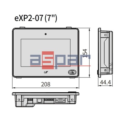 eXP2-0701D, HMI, LS electric