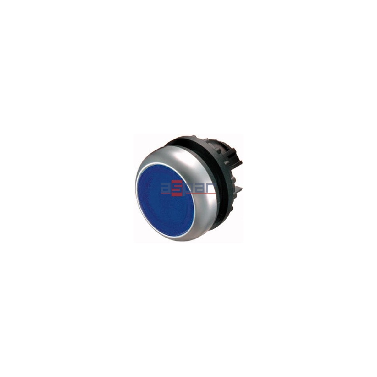 M22-DL-B, 216931, przycisk z samopowrotem, podświetlany, niebieski