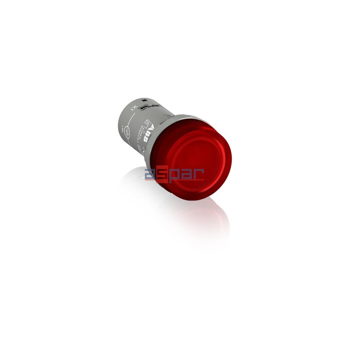 CL2-523R, lampka sygnalizacyjna, czerwona, 230VAC, 1SFA619403R5231