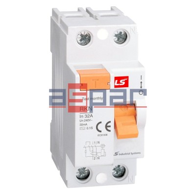 RKN 2P 32A 30mA