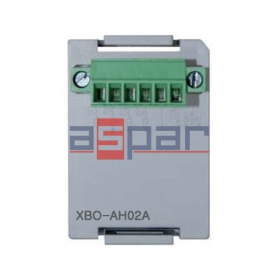 XBO-AH02A - 1 wejście/1 wyjście analogowe