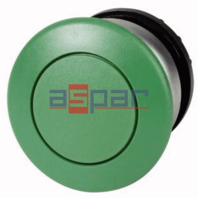 M22-DP-G, 216716, przycisk grzybkowy z samopowrotem, zielony