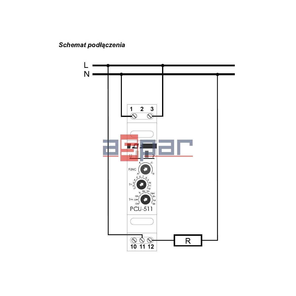 Реле времени pcu 511